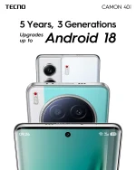 Tecno Camon 40 Software Upgrades