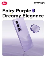 Itel City 100 Purple