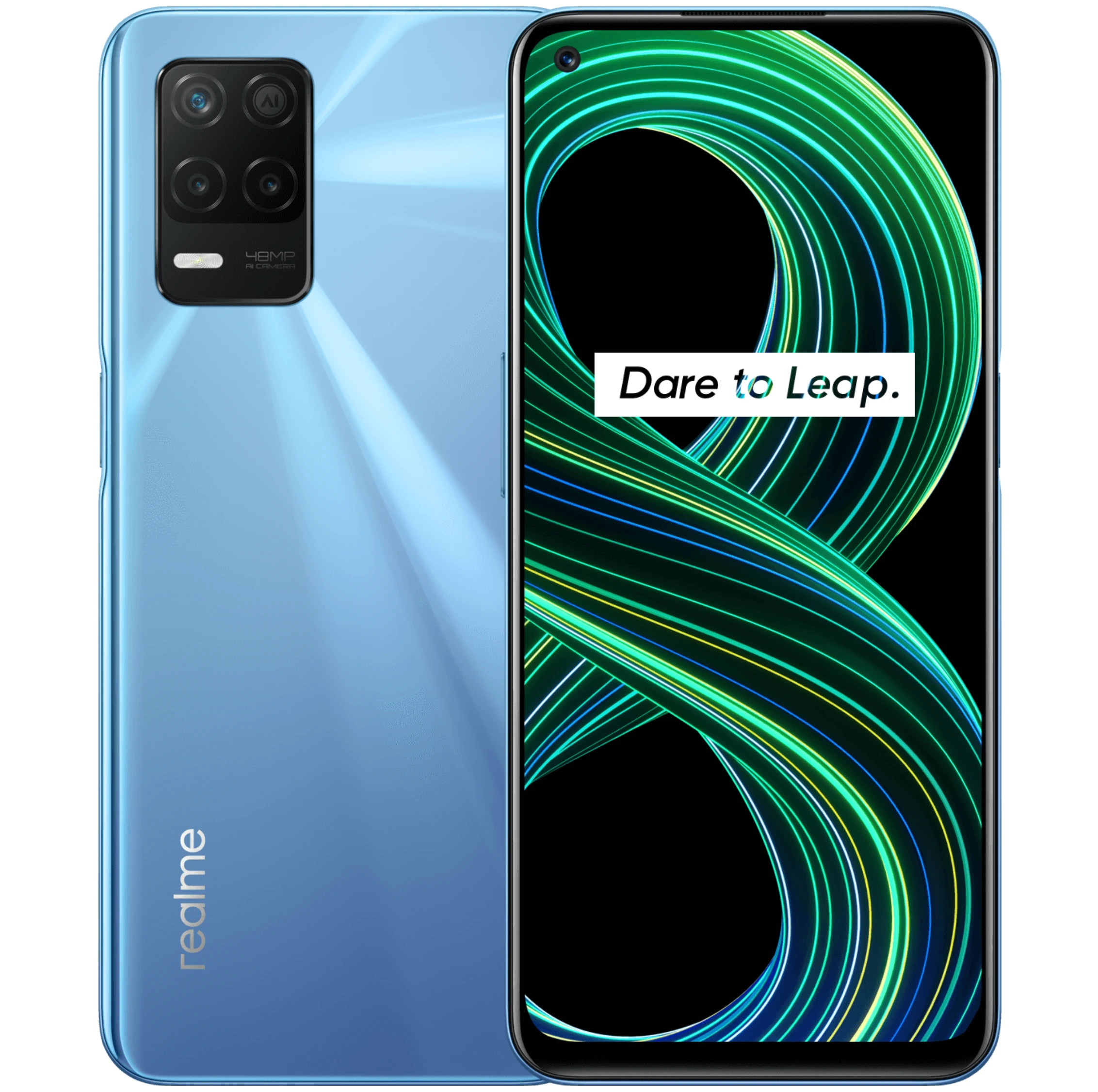 Realme-5G-Supersonic-Blue.webp Realme 8 5G (128GB/8GB; 48MP Triple Camera; 5000mAh) - Image 1