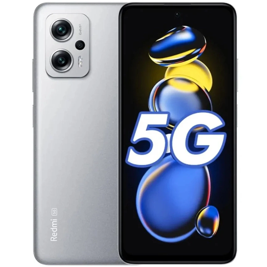 Redmi-Note-11T-Pro-Silver.webp Redmi Note 11T Pro (128GB/6GB; 64MP Triple Camera; 5080mAh) - Image 1