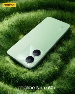 Realme Note 60x - Green Rear Design