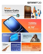 Infinix Smart 20 (128GB/4GB; 8MP Dual Camera; 5000mAh) - Image 2