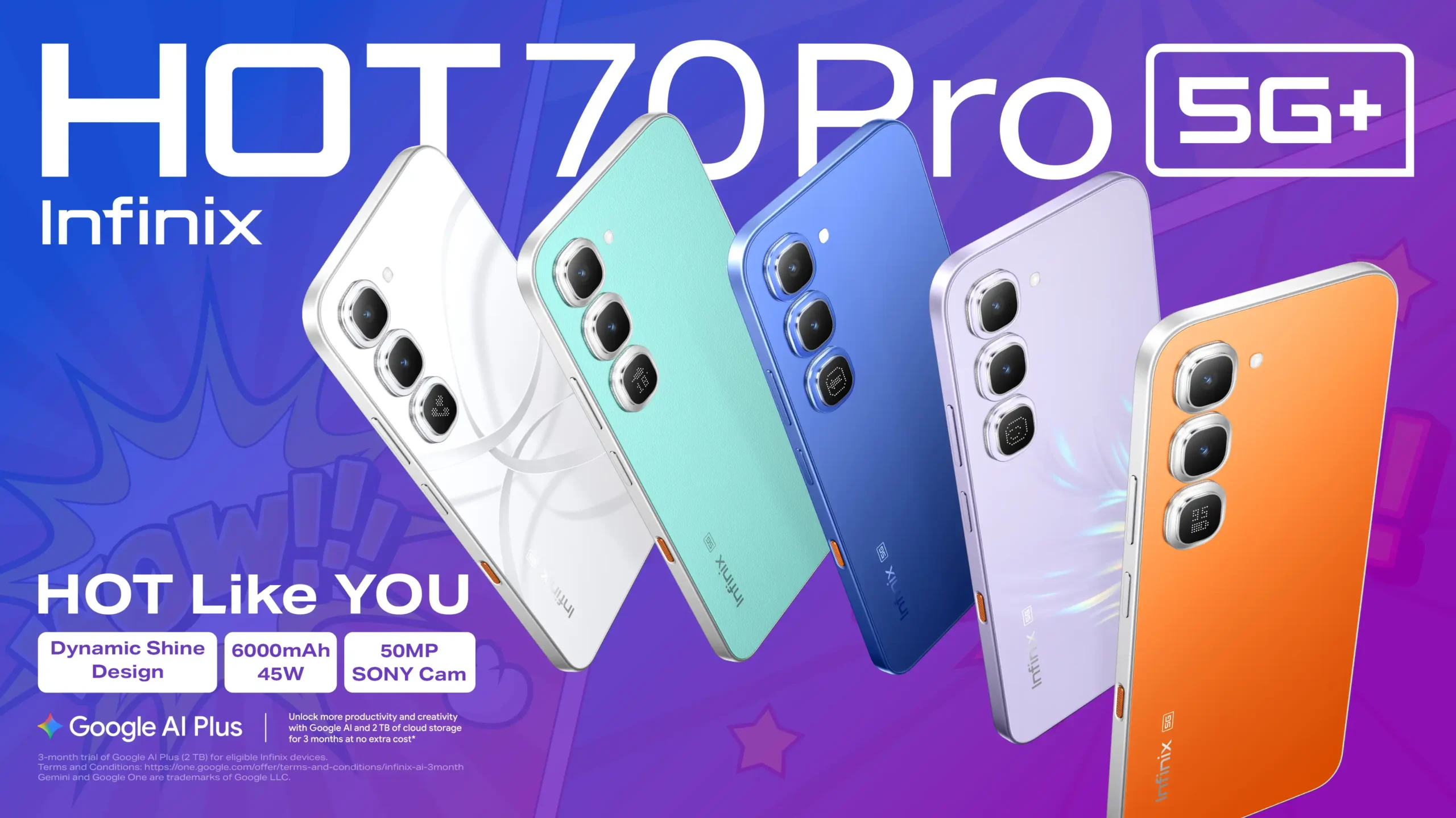 Infinix Hot 70 Pro 5G